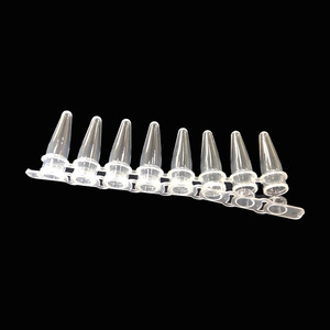 Tubos de PCR Yongyue Medical de 0.2 ml, Ocho Filas, Transparentes, con Tapa, Estériles, para Uso en Laboratorio - Product Image 3