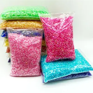 जेली अटल बिहारी स्पष्ट अटल बिहारी रंग 50000pcs 4mm 3D रत्न Flatback दौर पर गोंद राल Rhinestones के लिए DIY परिधान सजावट