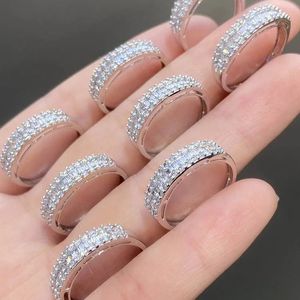 แหวนเพชรแท้ 0.5 กะรัต ทองคำขาว 18K ยี่ห้อซินฟลาย ดีไซน์คลาสสิก เหมาะสำหรับงานแต่งงาน งานเลี้ยงฉลองครบรอบ - Product Image 5