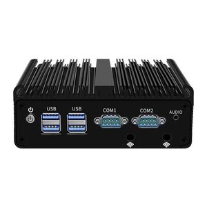 Mini PC industriel sans ventilateur H30 Intel Celeron 3215U, Intel Celeron 3215U Core i3 4005U, double LAN Gigabit, double COM, passerelle IoT - Product Image 5