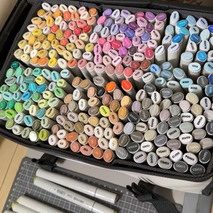 Marcadores de 48, 80, 100, <span class=keywords><strong>120</strong></span>, 168 y 216 Colores, Marcadores para Manga y Dibujo, Rotulador de Doble Punta con Alcohol, Punta Doble, Punta Gemela, para la Escuela - Product Image 5