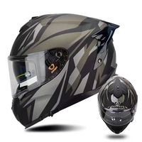 Nouveau casque de moto toutes saisons, chaud en hiver et respirant en été pour la conduite en extérieur à vélo électrique