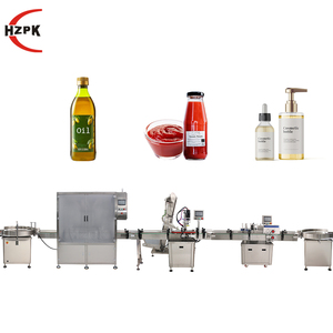 HZPK 8 Nozzles <b>200ml</b> 300ml 1000ml Volume Laundry Hair Conditioner Shampoo Oil Liquid Paste Cosmetic Water Packing Machine - Product Image 1