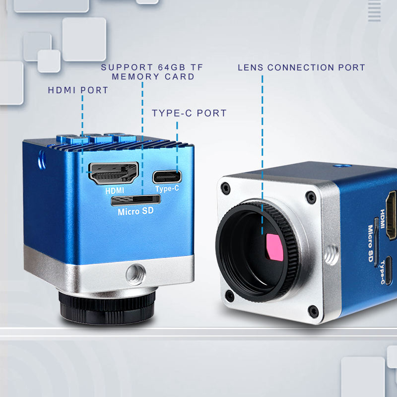 YIZHAN 4K 60MP USB Microscope Camera - 215X Magnification
