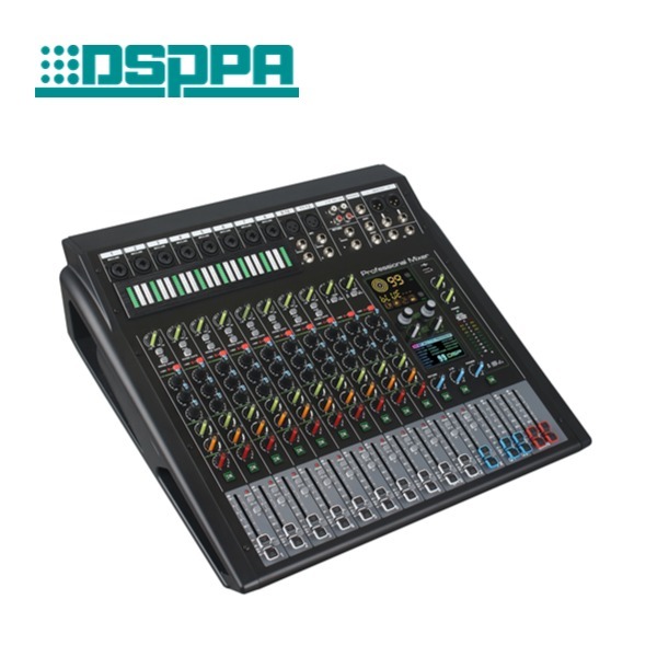 Professional 12-Channel Analog Audio Mixer