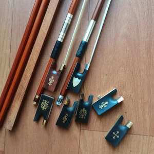 Archet de violon de prêle à usage unique du maître professionnel blanc mongol hématoxyline brésilien pour accessoires d'instruments à cordes - Product Image 3