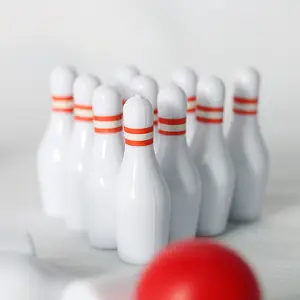 Rumah Boneka Mainan Bowling, Rumah Boneka Kayu Diy Penjualan Laris OB11 Miniatur Bola Bowling Mainan Rumah Boneka Model Miniatur
