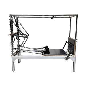 Equipo <span class=keywords><strong>de</strong></span> <span class=keywords><strong>Pilates</strong></span> 3 en 1 con <span class=keywords><strong>Torre</strong></span>, Modelo Reformer Trapeze, Fabricado en Aluminio para Estudio - Product Image 3
