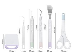 6 יח 'ויניל אמנות אמנות עיצוב גילוף דילוג - Product Image 2