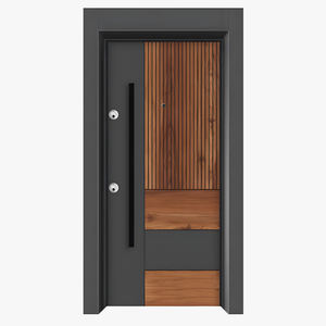 Puerta de Entrada de Acero para Exteriores, Puerta de Acero para Apartamento, Puerta para Villa - Product Image 4