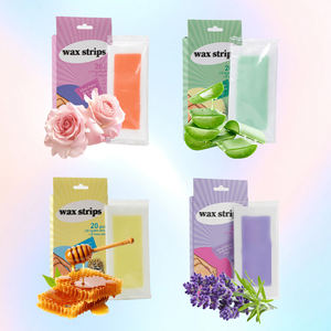 Bandes de <span class=keywords><strong>cire</strong></span> pour épilation, respectueuses de <span class=keywords><strong>la</strong></span> peau, faciles à laver, maintiennent <span class=keywords><strong>la</strong></span> peau lisse et hydratée, efficaces pendant longtemps, sûres et indolores - Product Image 5