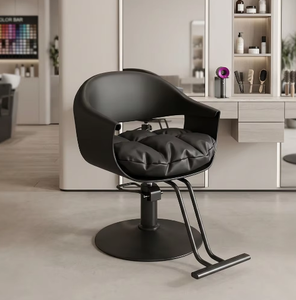Fauteuil de coiffure réglable et rotatif, élégant, pour salons de coiffure et barbiers - Vente en gros usine - Product Image 1
