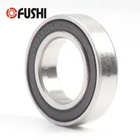 Rodamientos de Bolas de Acero Cromado 6801RS 12*21*5mm 10PCS ABEC-1/3, Rodamientos de Ranura Profunda 2RS de Sección Delgada, Alta Velocidad y Bajo Ruido