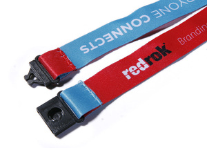 Khuyến mại Tùy chỉnh <span class=keywords><strong>Polyester</strong></span> dây Keychain số lượng lớn giá rẻ có thể thu vào Keychain dây buộc - Product Image 4