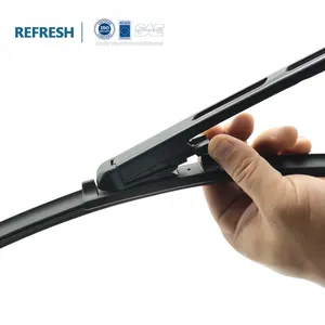 Evrensel cam sileceği bıçakları yumuşak çerçevesiz Aero kiriş tipi çoklu klipler konektörü cam silecekleri çok Fit adaptörleri
