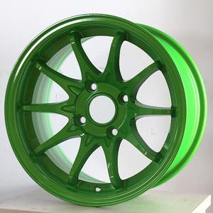 Jante de voiture en alliage de conception à 10 rayons couleur Bronze/or/argent/bleu pour voiture Honda <span class=keywords><strong>Nissan</strong></span> Nismo 5*114.3 # M1024 - Product Image 6