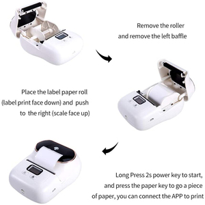 Máy In Nhãn Nhiệt Cầm Tay Mini Phomemo M110 Máy Làm Nhãn Dán Tự Dính Đa Chức Năng Cho Thẻ Quần Áo Văn Phòng - Product Image 6