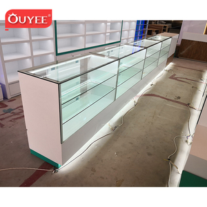 Conception moderne de comptoir de pharmacie, mobilier de <span class=keywords><strong>magasin</strong></span> <span class=keywords><strong>médical</strong></span>, équipement de pharmacie <span class=keywords><strong>pour</strong></span> la décoration intérieure de pharmacie - Product Image 5
