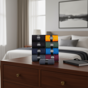 Chaussettes habillées de luxe en bambou Db pour hommes, motif jacquard, semelle chauffante, style professionnel, taille 8-11.5, matière Spandex - Product Image 2