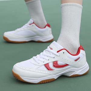 Nouvel arrivage de chaussures de badminton d'été à la mode ergonomie décontractée légère puissance flexible <span class=keywords><strong>handball</strong></span> athlétisme vente en gros de maille bon marché - Product Image 3