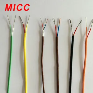 MICC黄色/红色绞合热电偶延长线kx-fep/FEP-2 * 32/0.2毫米