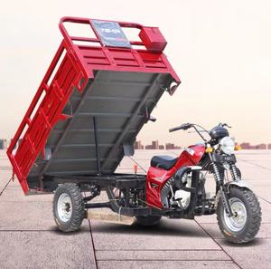 खुले शरीर के प्रकार मोटर साइकिल ट्राईसाइकिल रिक्शा अच्छी कीमत एयर-कूल्ड कार्गो लोडर - Product Image 6