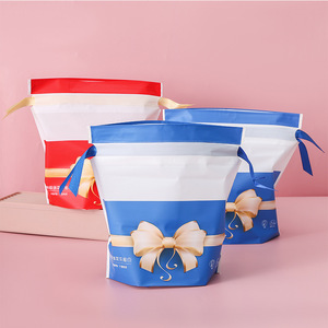 Cleansing Towel Packaging Bag Plastic EVA Drawstring Individual Face Towel Bag With Logo Customizable For Wholesale - Product Image 2