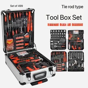Factory Directly Wholesale 499 Pieces Screwdriver Tool Kit Customizable Aluminum <b>Suitcase</b> Hand Tool Sets OEM Support - Product Image 2