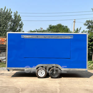 Design moderne populaire rue Foodtruck Conteneur Poulet Rôtisserie Grill Mobile Food Truck Remorque Fast Food Chariots - Product Image 4