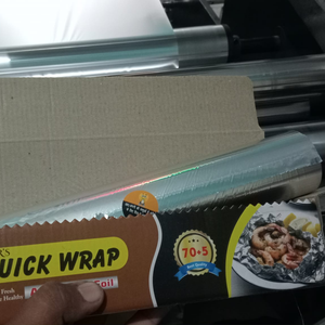 Venta <span class=keywords><strong>de</strong></span> Fábrica: Rollo <span class=keywords><strong>de</strong></span> Papel <span class=keywords><strong>de</strong></span> Aluminio Recubierto <span class=keywords><strong>de</strong></span> Grado Alimenticio 8011, Doble Cero, Suave, Desechable, Impresión Personalizada para Empaque <span class=keywords><strong>de</strong></span> <span class=keywords><strong>Alimentos</strong></span> - Product Image 4