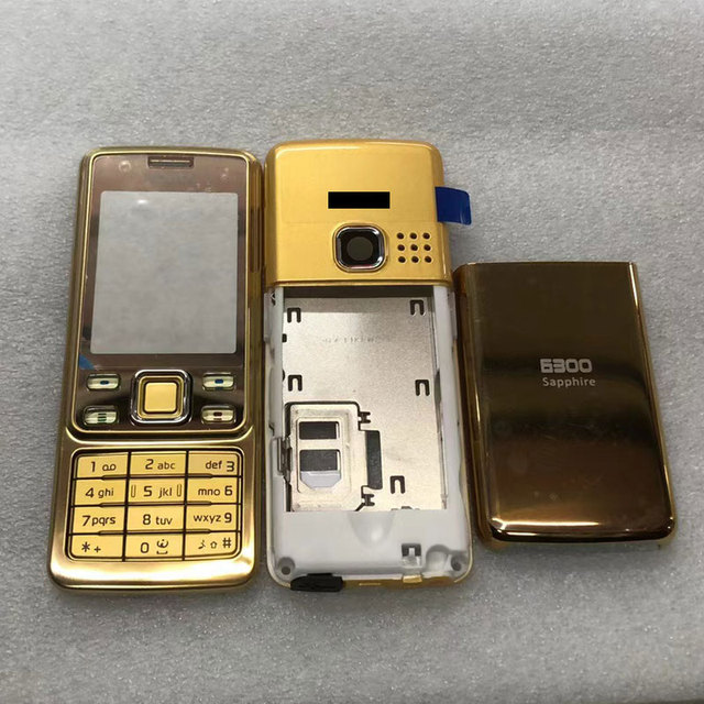 Full Housing with Keypad For Nokia 6300 Front + Mid + Back Panel