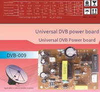 DVB-009 carte d'alimentation universelle de haute qualité alimentation électronique pour carte de commande de chargeur DVB tension de sortie 5V sortie 1A