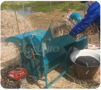Machine à battre et à décortiquer multifonctionnelle pour soja, sorgho, riz africain, tournesol, blé, quinoa, céréales, millet