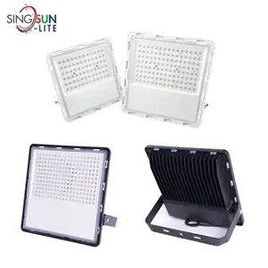 Reflector led impermeable para exteriores, luz de inundación de 50w, 100w, 150w, 200w, SMD, IP65, ahorro de energía