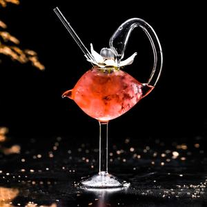 Kreative Martini Weinglas Einzigartige Margarita Becher 6oz Schwanen form Cocktail gläser - Product Image 2