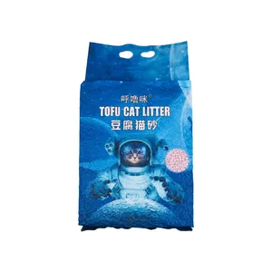 Best selling products 2024 Puffed high quality tofu cat litter