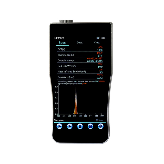 DUOTONE CLOUD HP350IR Portable Handheld Infrared Spectrometer 5-inch High Definition IPS LCD 2-Year Warranty LED/Display Testing