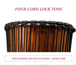 Approvisionnement d'usine Aiersi marque instrument de percussion djembe tambour africain taille différente afrique djembe tambour pour enfants adultes - Product Image 3