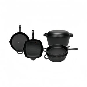 Batterie de cuisine en fonte pré-assaisonnée pour ustensiles de cuisine - Product Image 2