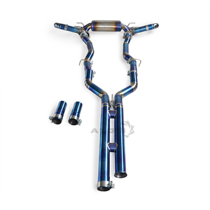 Escape Cat-back Apto para Aston Martin <span class=keywords><strong>DB12</strong></span> 4.0T 2023-2025, Escape de Aleación de Titanio con Válvula, Mejora de Potencia - Product Image 3