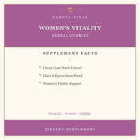 Gummies Vitalité pour Femmes - Produits de Beauté pour Adultes Naturels et Sans Gluten