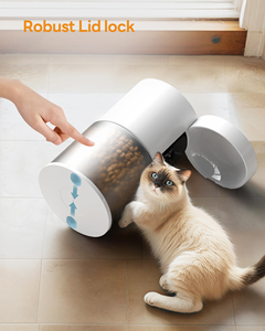 Comedero Inteligente para Mascotas de Plástico Sólido Moderno de 4L con Control Remoto por Aplicación, Cámara y Tazón de Acero Inoxidable para Perros y Gatos - Product Image 6