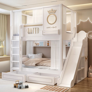 Literas infantiles con camas superpuestas, literas para adultos, combinadas con escaleras y armarios. - Product Image 2