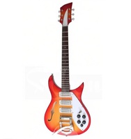 Weifang Rebon 6 String Ricken 325 Electric Guitar in Cherry Sunburst Colour