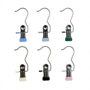 Pinces <span class=keywords><strong>à</strong></span> <span class=keywords><strong>linge</strong></span> et crochets de suspension robustes de haute qualité pour le rangement des bottes - Product Image 1