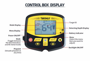 Detector de Metales Profesional TX-950 DISCOVER Pro con Bobina de Búsqueda Grande de 15 Pulgadas, Detector de Oro - Product Image 5