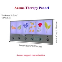 Thérapie sensorielle Arômes personnalisables Panneau mural à LED Panneau mural stimulant l'odeur Snoezelen Panneau interactif d'arôme