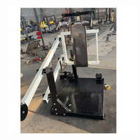 Machine à Squat Pendulaire en Acier à Charge de Plaques 2026 pour Gym et Fitness, Exercices Poitrine et Dos, Usage Commercial, Capacité 2t pour le Renforcement Musculaire