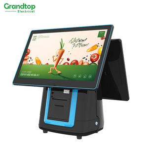 Kiosk đăng ký tiền mặt bán lẻ với hệ điều hành Windows, máy quét mã vạch và máy in hóa đơn để quản lý bán hàng hiệu quả trong các cửa hàng - Product Image 1