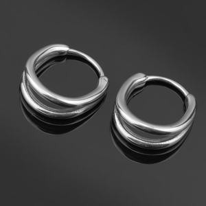 Pendientes Minimalistas Geométricos de Acero Inoxidable para Mujeres y Niñas, Estilo Vintage, de Fabricantes de Joyería - Product Image 5